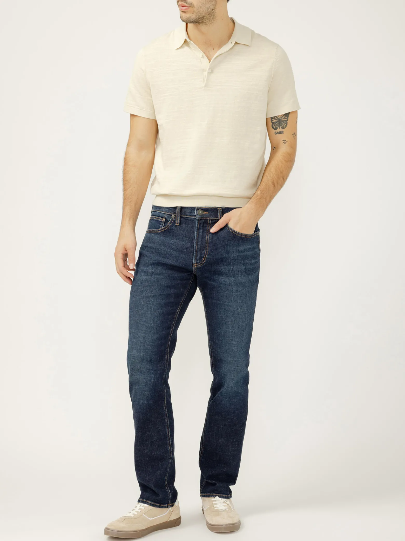 Allan Slim Fit Slim Straight Leg Luxe Heritage Jeans