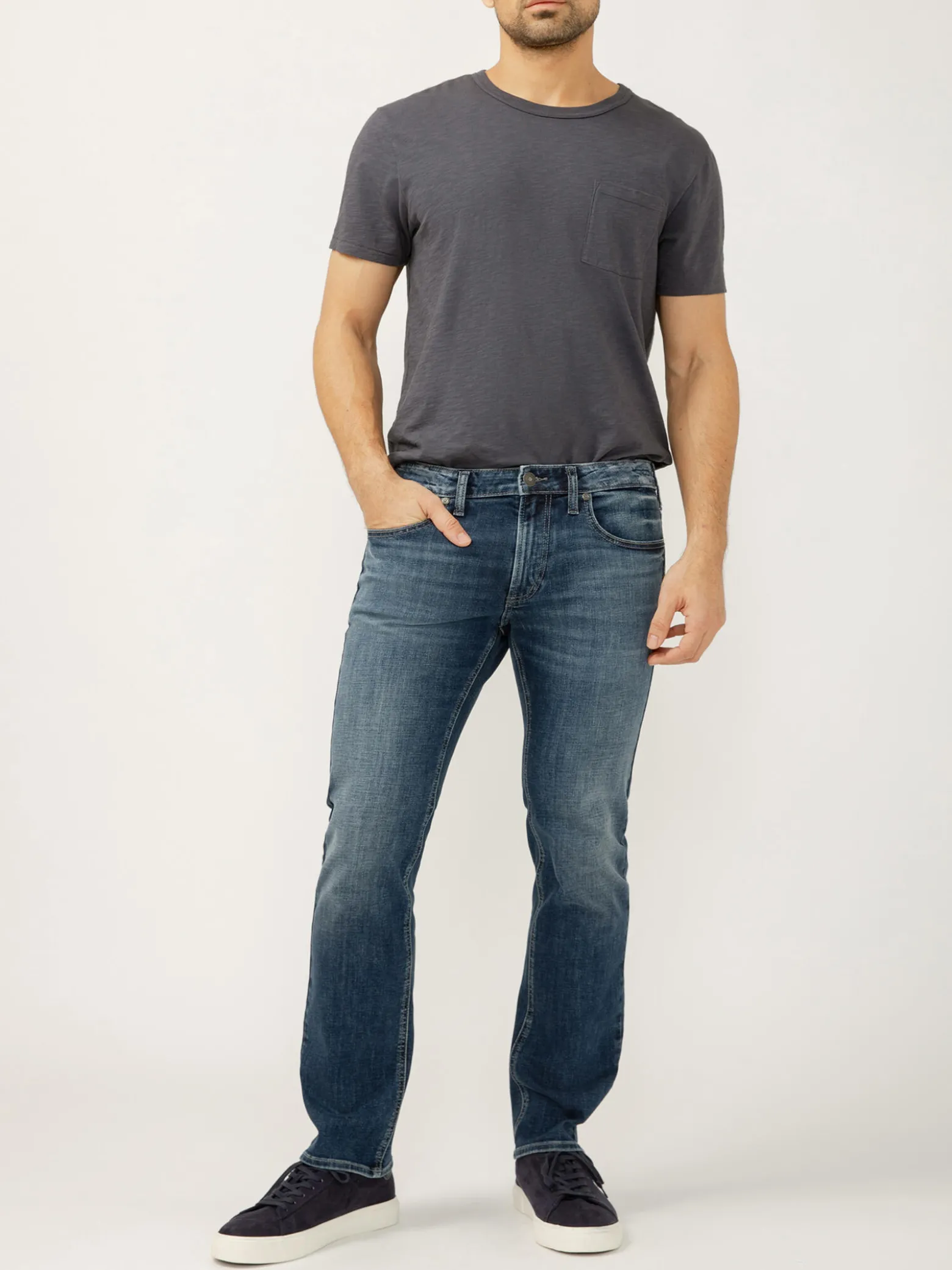 Allan Slim Fit Slim Straight Leg Jeans
