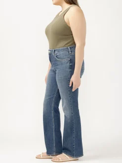 Avery High Rise Bootcut Jeans Plus Size