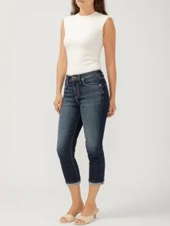 Avery High Rise Luxe Stretch Capri