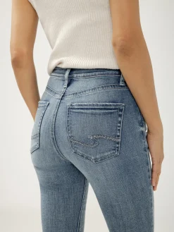 Avery High Rise Straight Leg Jeans