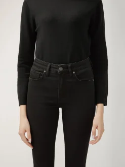 Avery High Rise Straight Leg Luxe Stretch Jeans