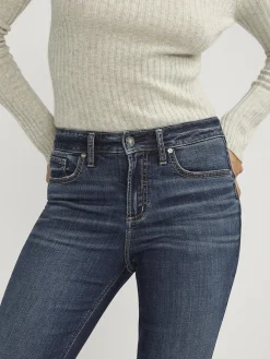 Avery High Rise Straight Leg Jeans