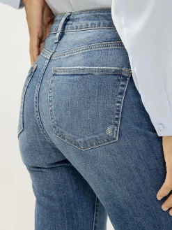 Avery High Rise Trouser Leg Jeans