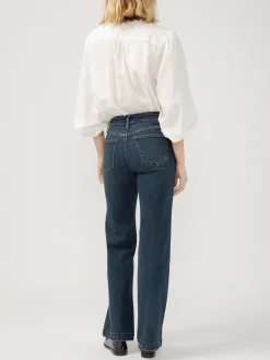 Avery High Rise Trouser Leg Jeans