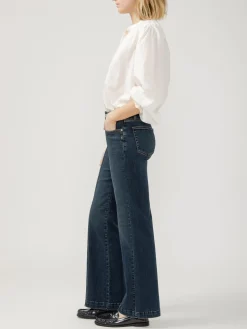 Avery High Rise Trouser Leg Jeans