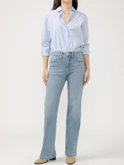 Avery High Rise Trouser Leg Jeans
