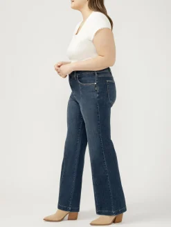 Avery High Rise Trouser Leg Jeans Plus Size