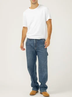 Big Guy Baggy Straight Leg Utility Jeans