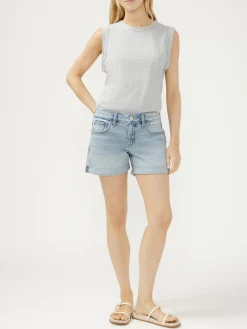 Boyfriend Mid Rise Shorts