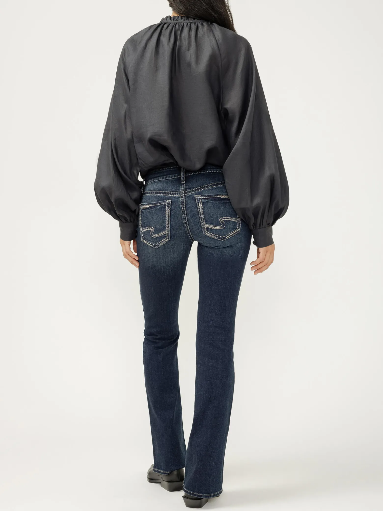 Britt Low Rise Bootcut Luxe Stretch Jeans