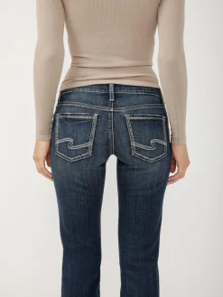 Britt Low Rise Straight Leg Jeans
