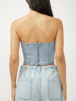 Denim Corset