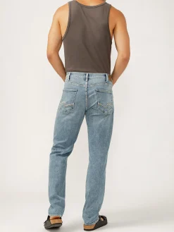 Eddie Relaxed Fit Slim Straight Leg Luxe Heritage Jeans