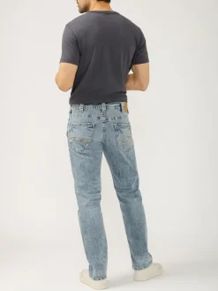 Eddie Relaxed Fit Slim Straight Jeans