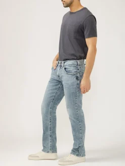 Eddie Relaxed Fit Slim Straight Jeans