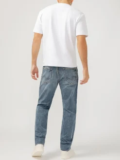 Eddie Relaxed Fit Slim Straight Leg Luxe Heritage Jeans