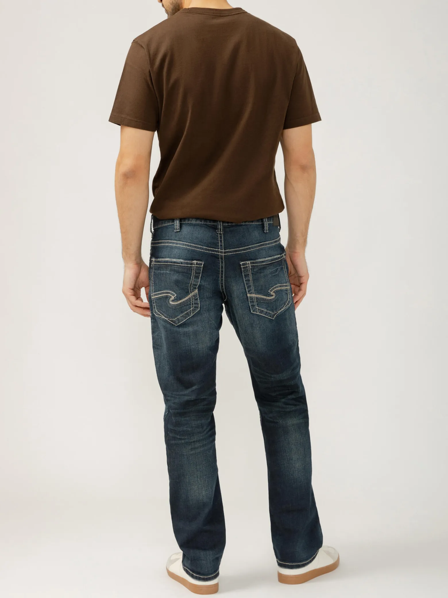 Eddie Relaxed Fit Slim Straight Leg Jeans