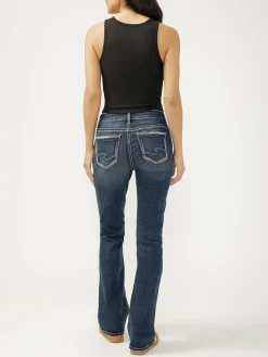 Elyse Mid Rise Bootcut Jeans