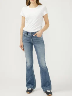Elyse Mid Rise Bootcut Jeans