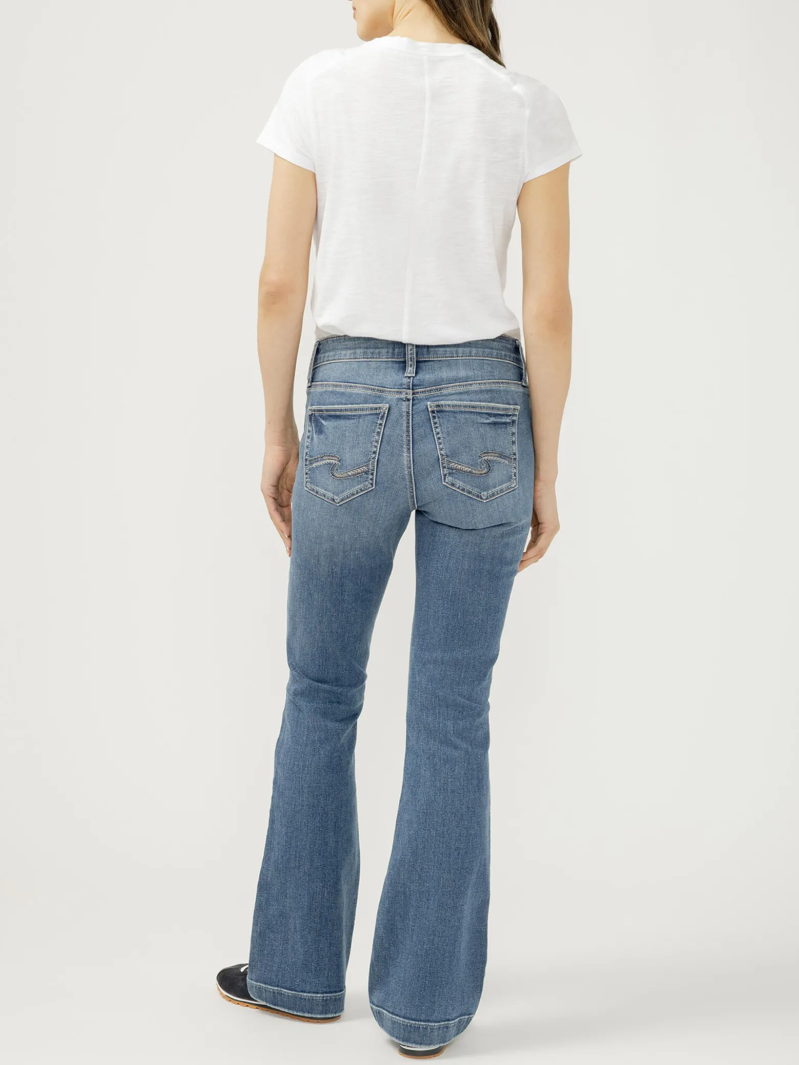 Elyse Mid Rise Bootcut Jeans
