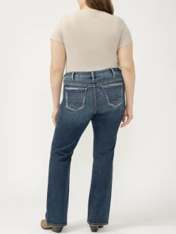 Elyse Mid Rise Bootcut Jeans
