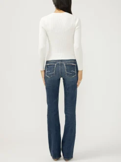 Elyse Mid Rise Bootcut Jeans