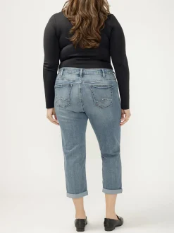 Elyse Mid Rise Luxe Stretch Capri