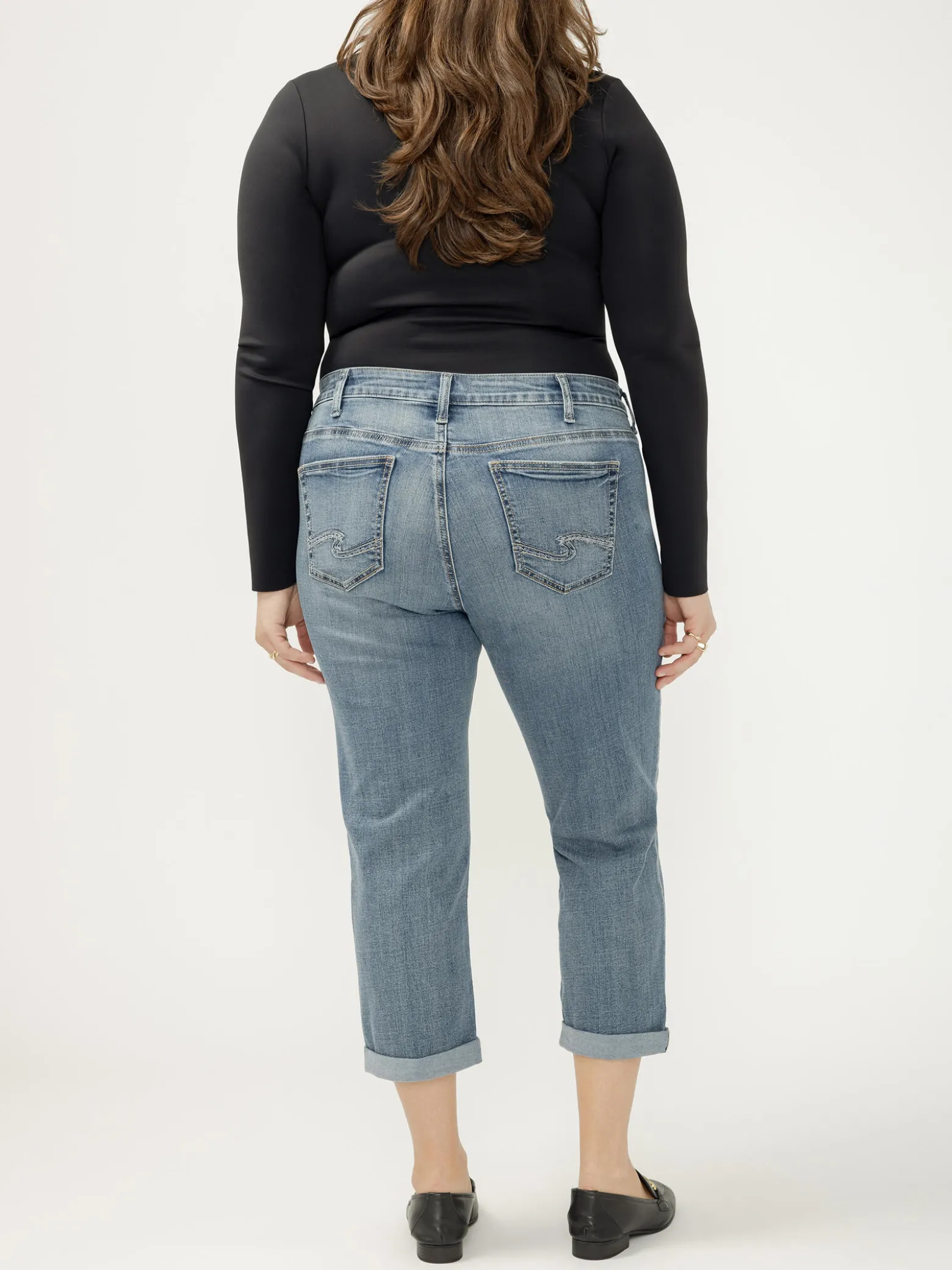 Elyse Mid Rise Luxe Stretch Capri