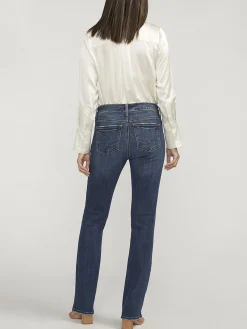 Elyse Mid Rise Slim Bootcut Luxe Stretch Jeans