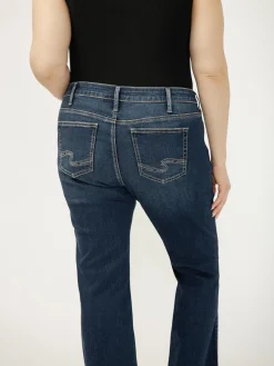 Elyse Mid Rise Slim Bootcut Luxe Stretch Jeans Plus Size