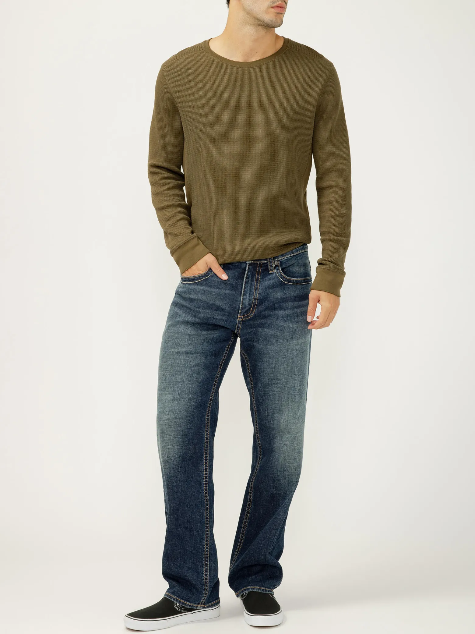 Gordie Loose Fit Straight Leg Luxe Heritage Jeans