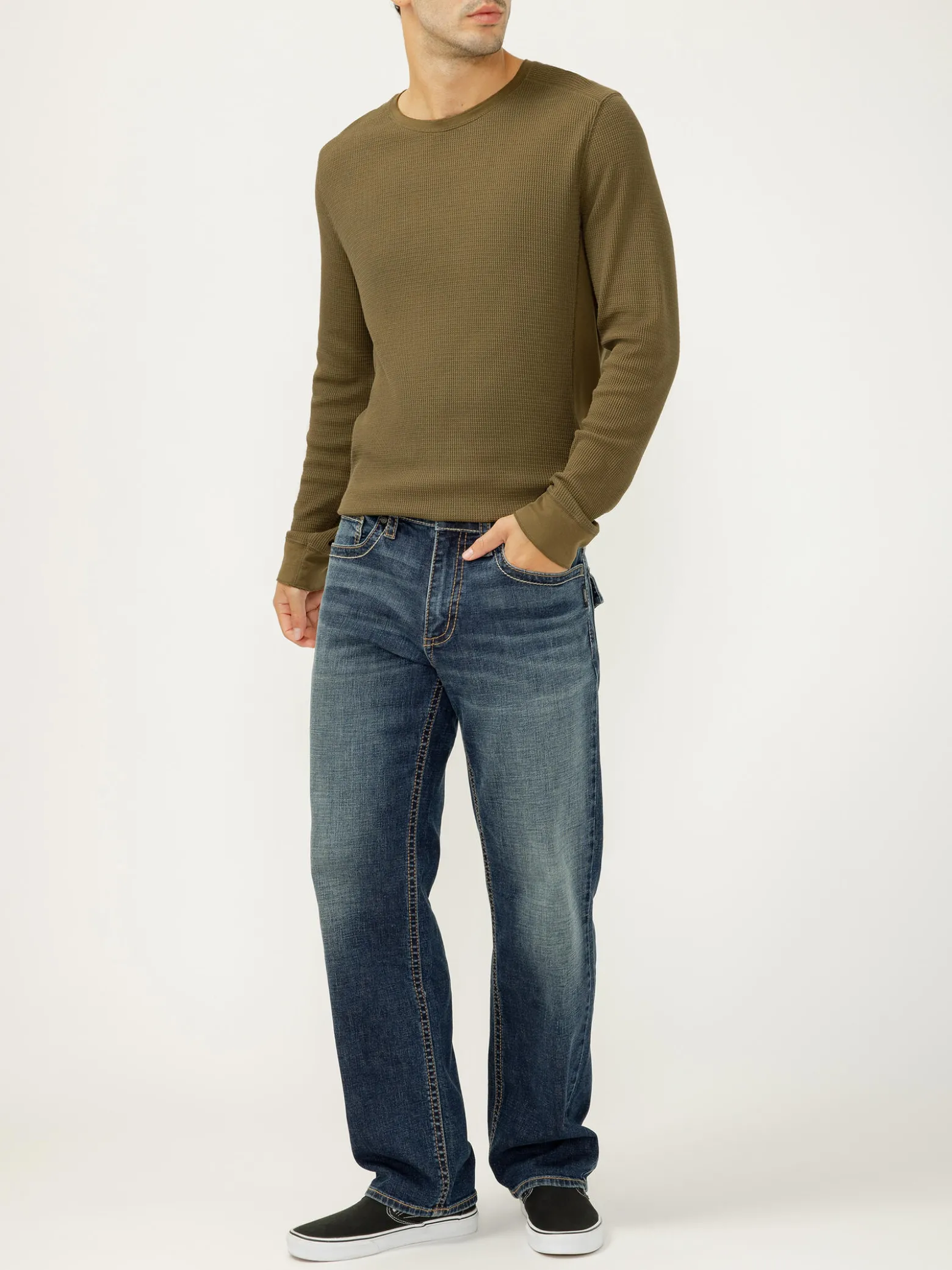 Gordie Loose Fit Straight Leg Luxe Heritage Jeans