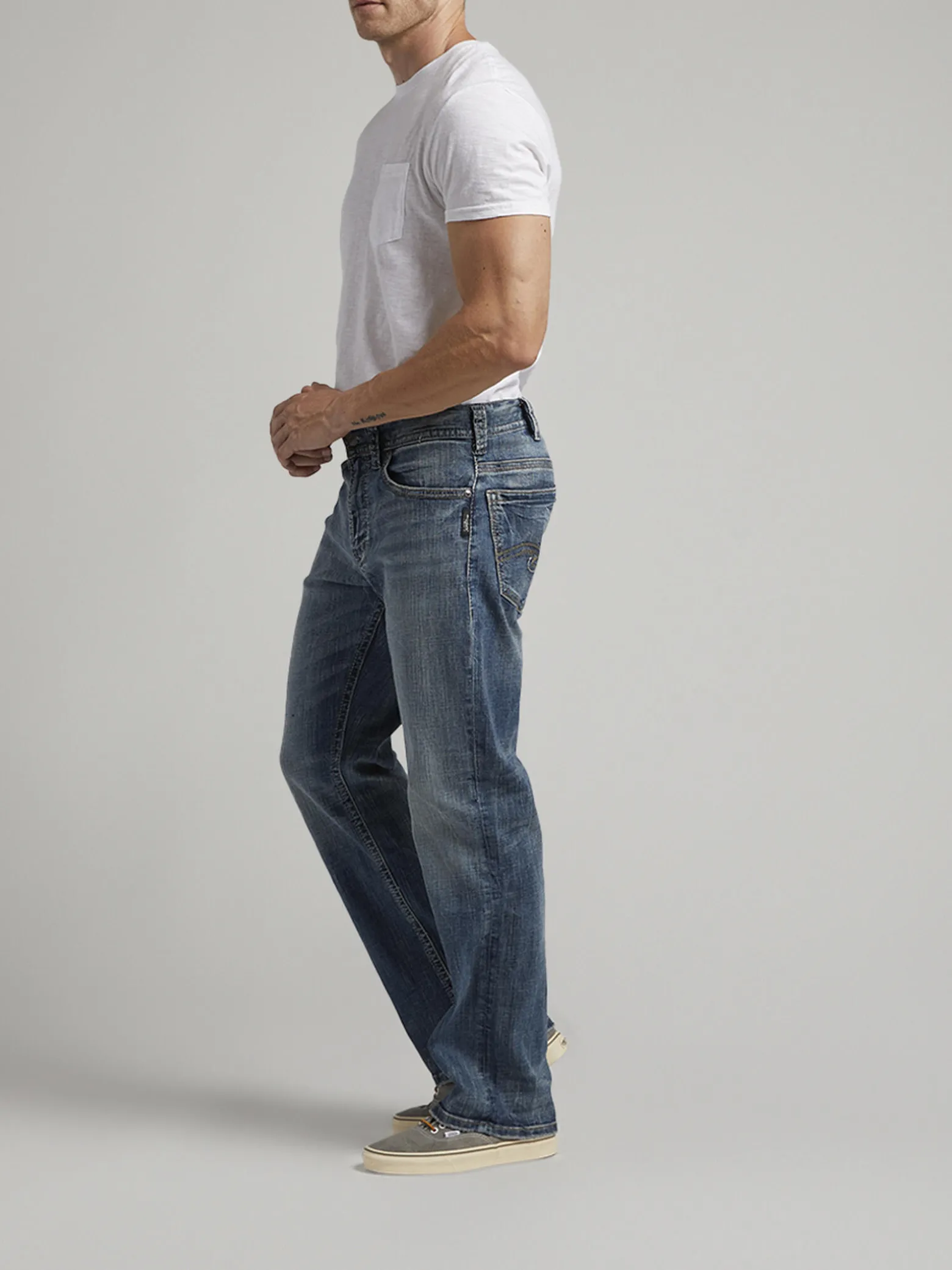 Gordie Loose Fit Straight Leg Jeans