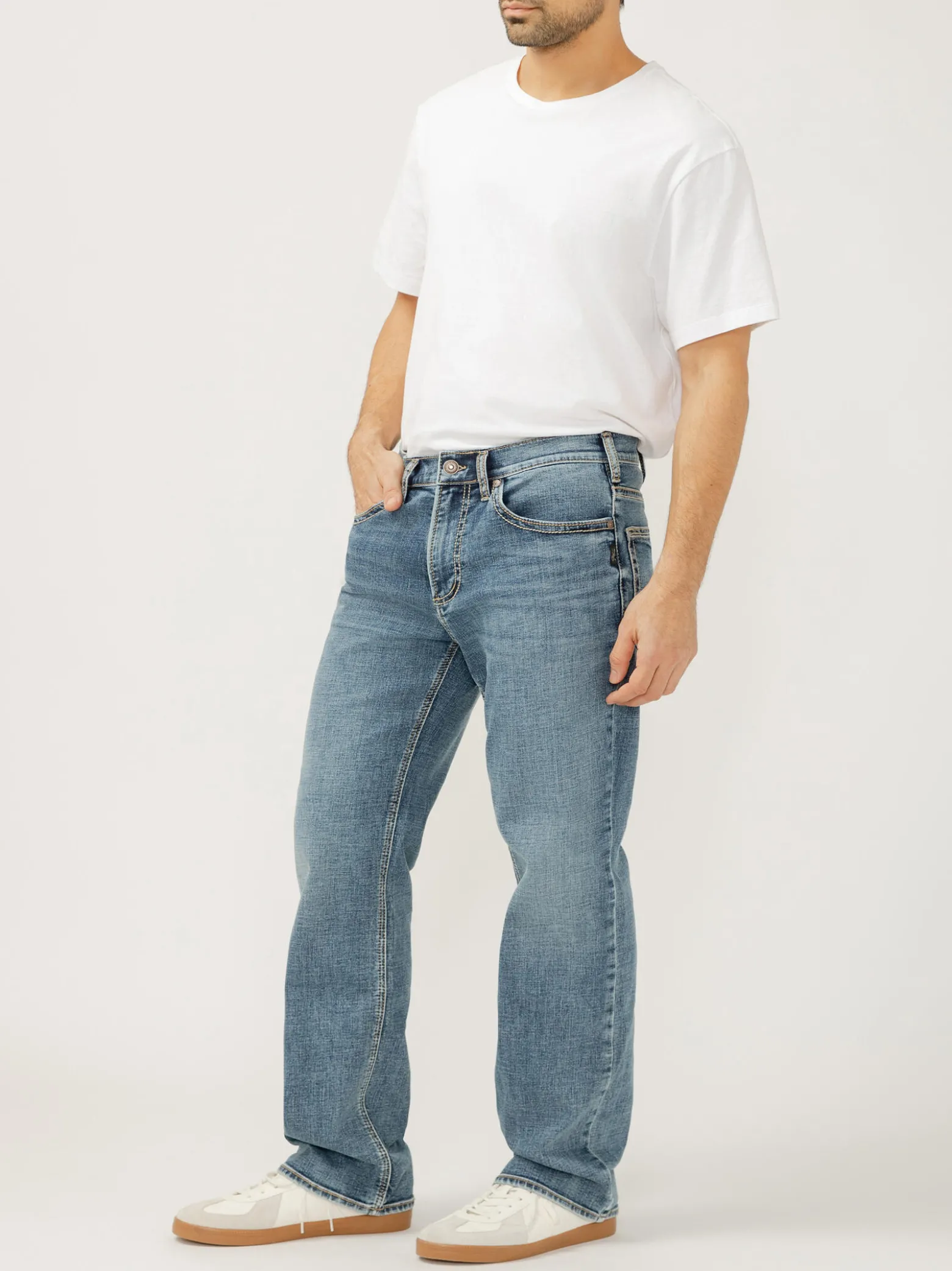 Gordie Loose Fit Straight Leg Luxe Heritage Jeans
