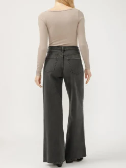 Highly Desirable High Rise Ultra Wide Leg Jeans