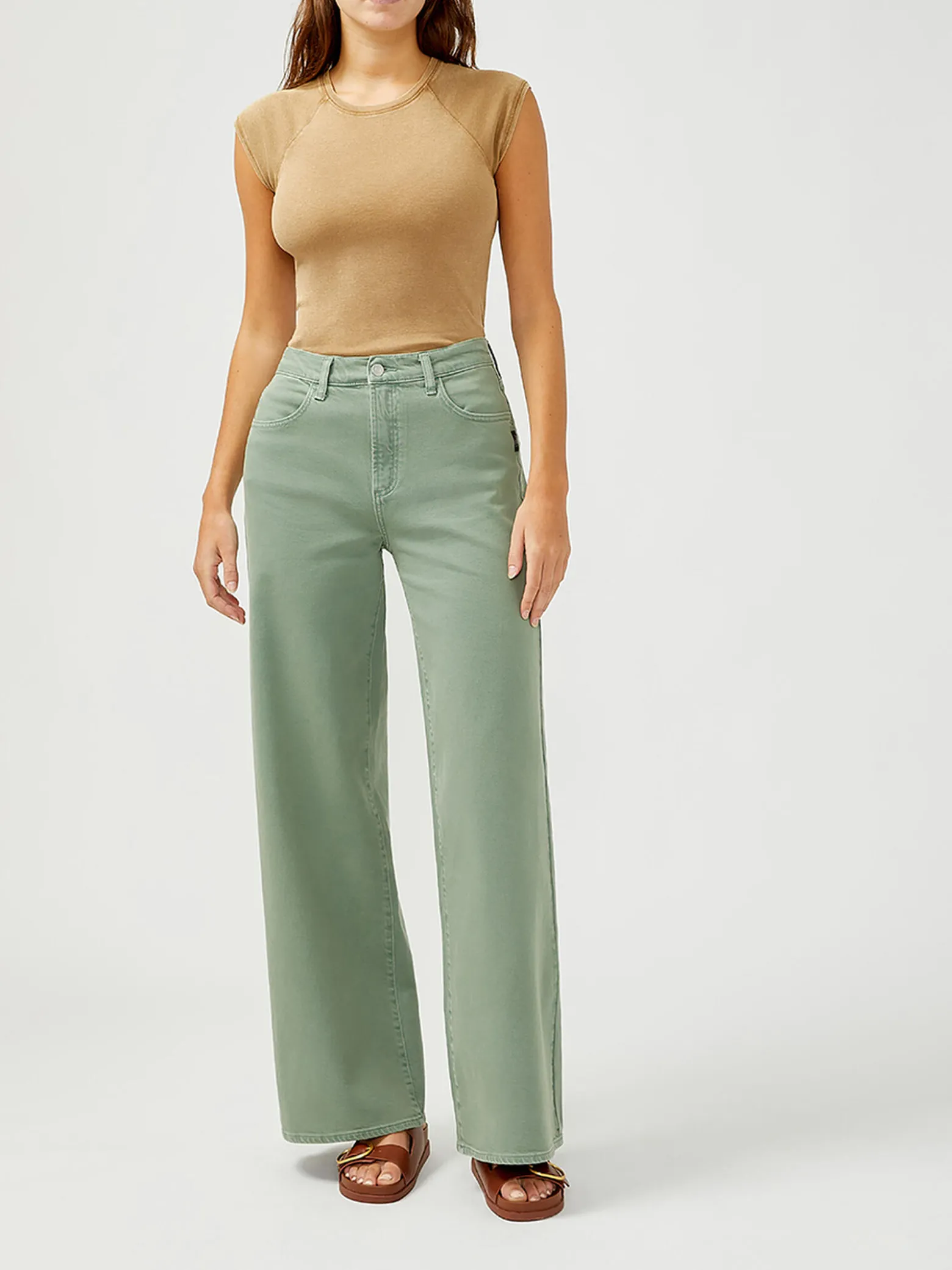 Highly Desirable High Rise Ultra Wide Leg Jeans
