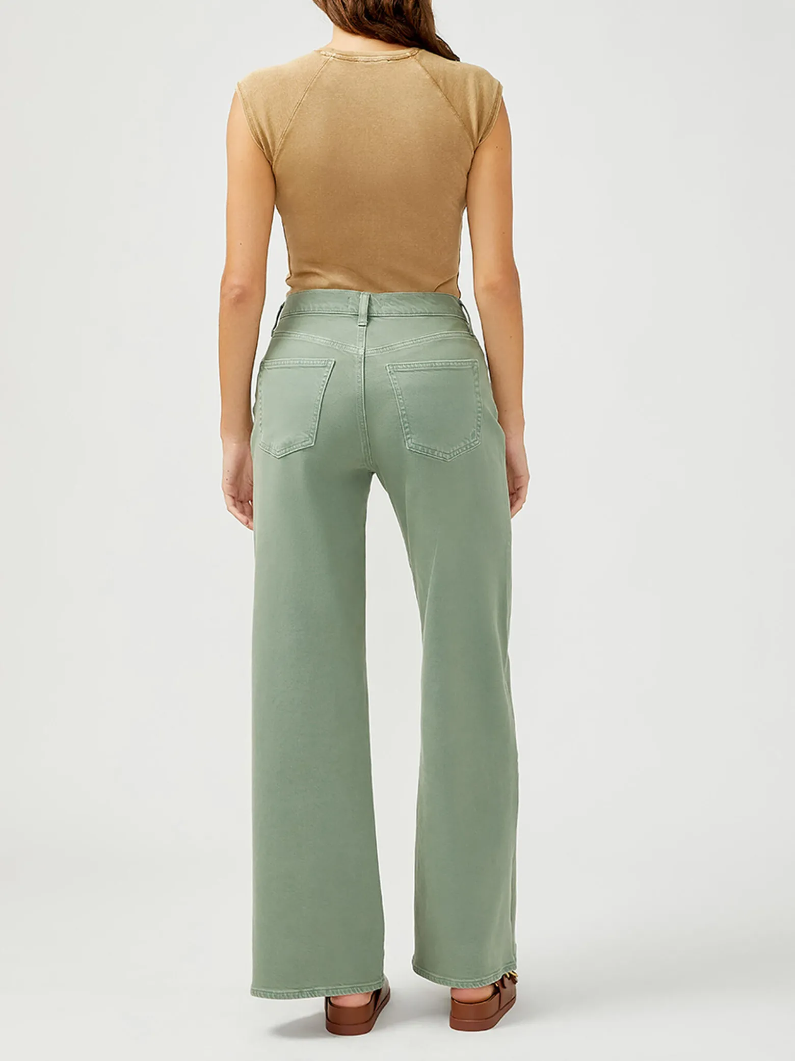 Highly Desirable High Rise Ultra Wide Leg Jeans