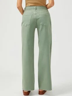 Highly Desirable High Rise Ultra Wide Leg Jeans