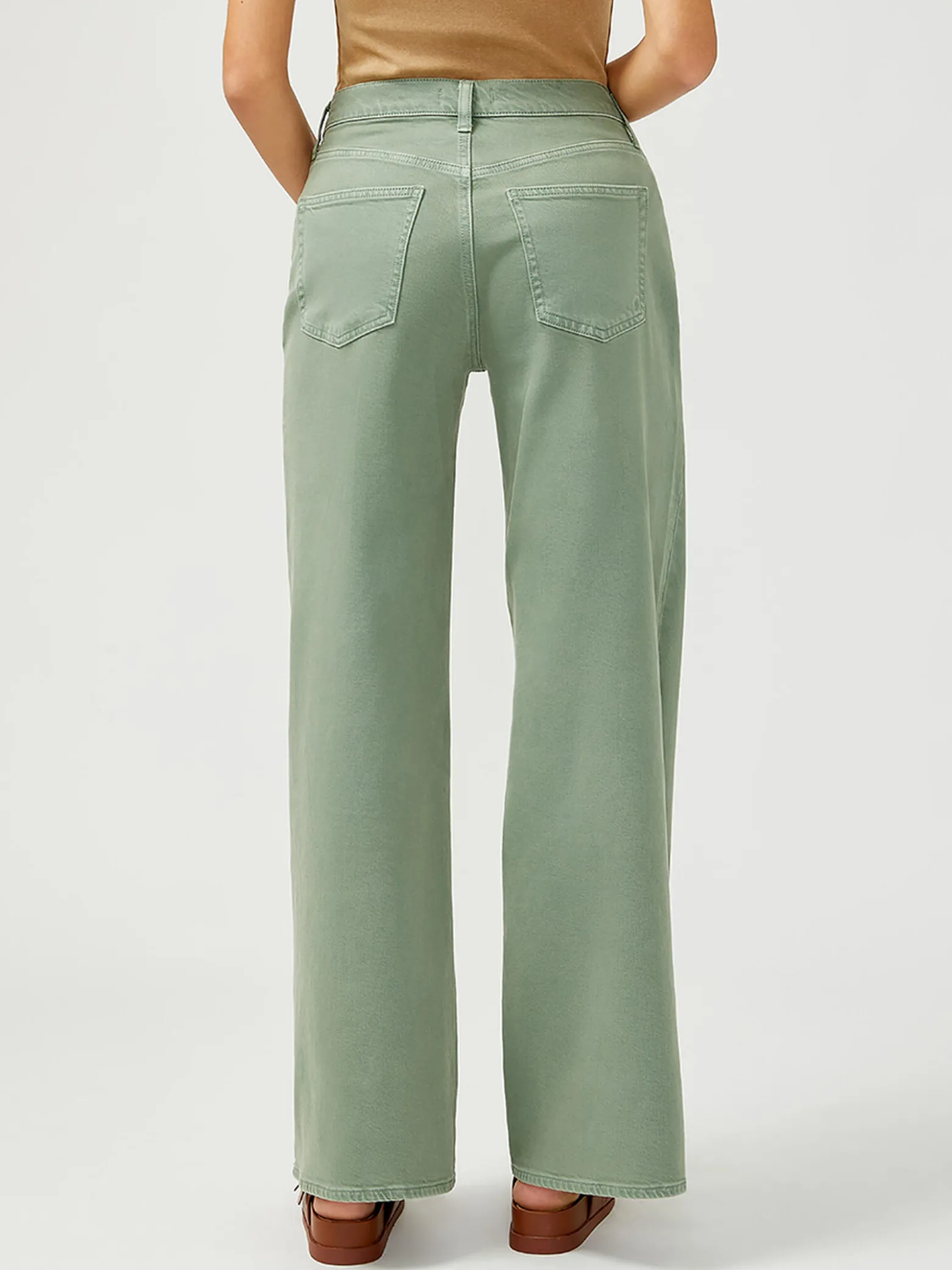 Highly Desirable High Rise Ultra Wide Leg Jeans