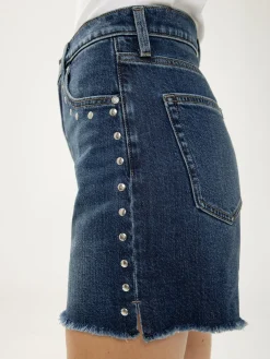 Highly Desirable High Rise Studded Shorts