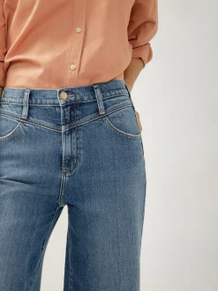 Highly Desirable High Rise Ultra Wide Leg Jeans