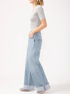 Highly Desirable High Rise Wide Leg Jeans