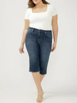 Isbister High Rise Capri Plus Size