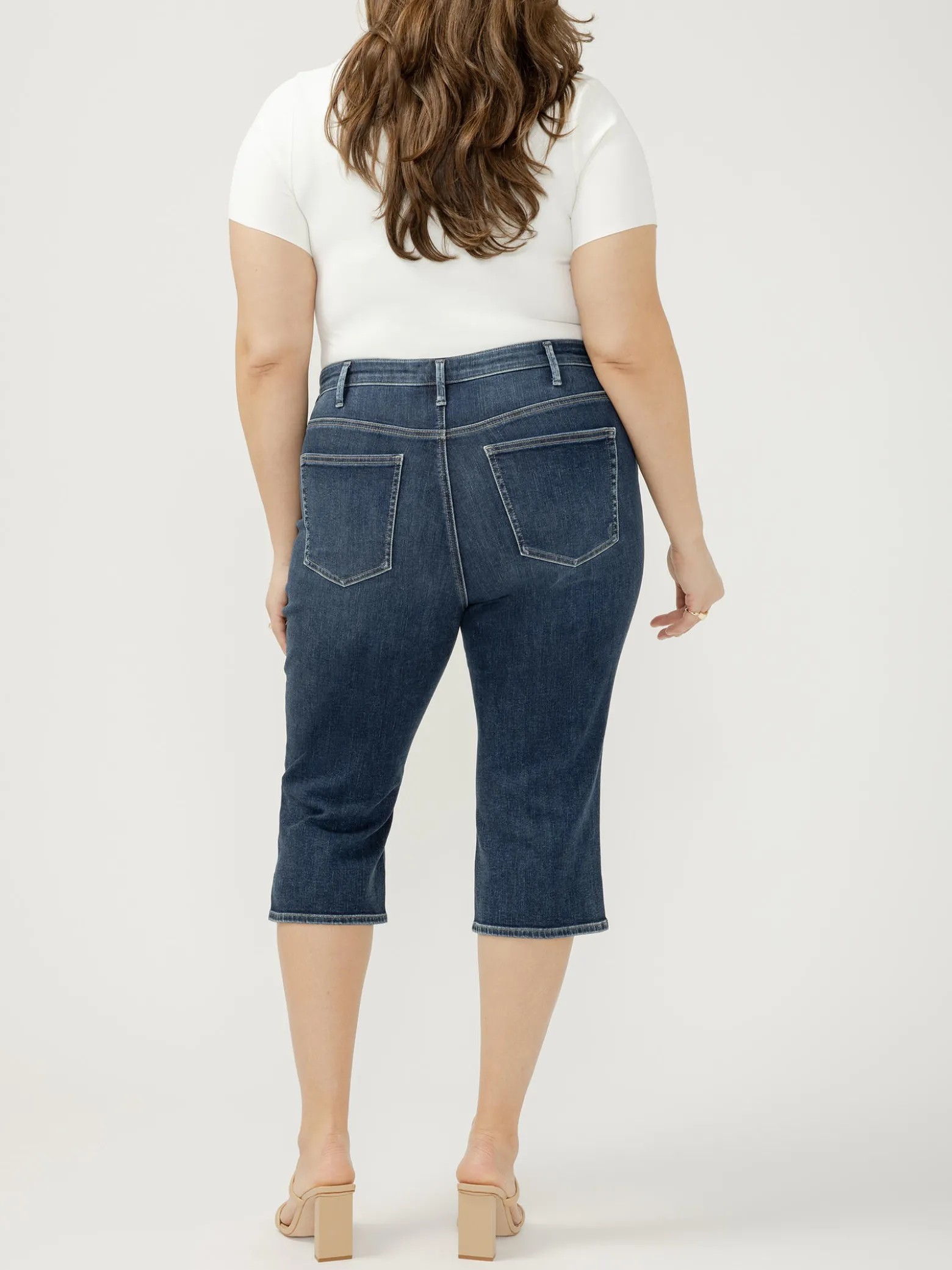 Isbister High Rise Capri Plus Size