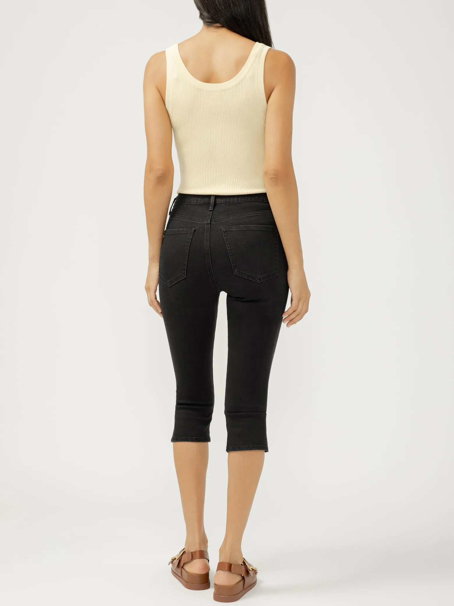 Isbister High Rise Luxe Stretch Capri