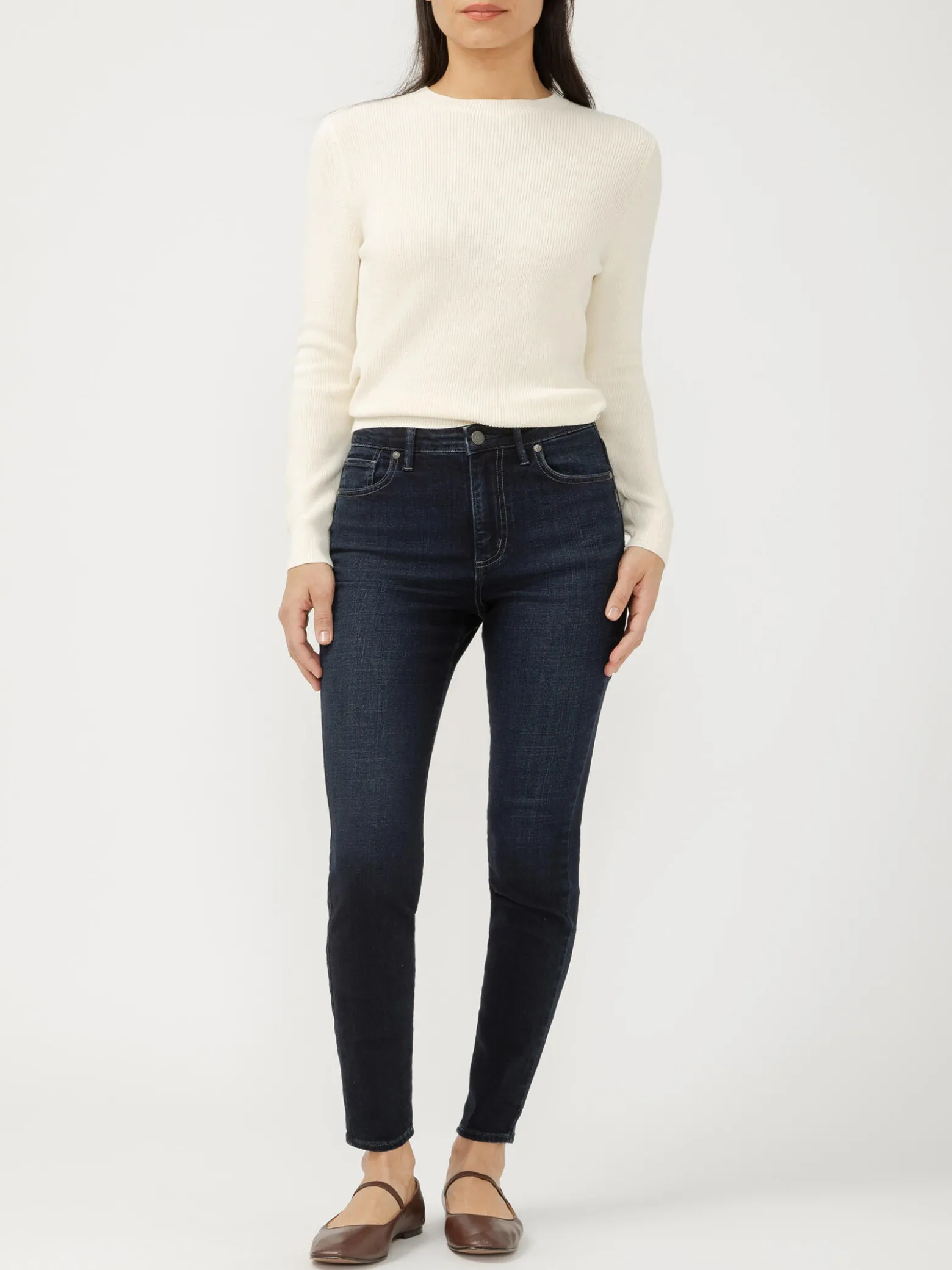 Isbister High Rise Skinny Leg Luxe Stretch Jeans