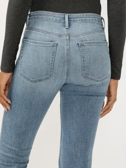 Isbister High Rise Straight Leg Luxe Stretch Jeans