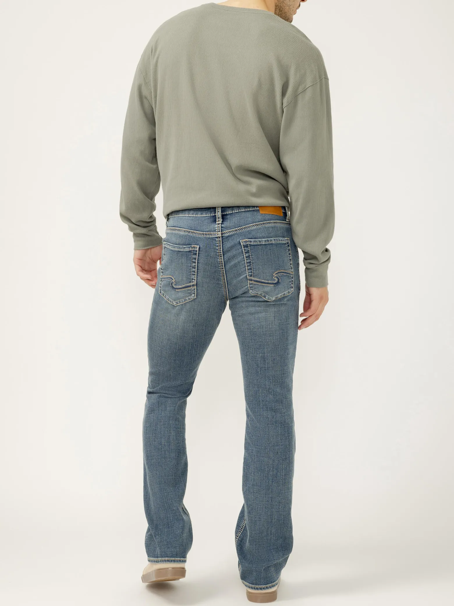 Jace Slim Fit Bootcut Knit Flex Jeans