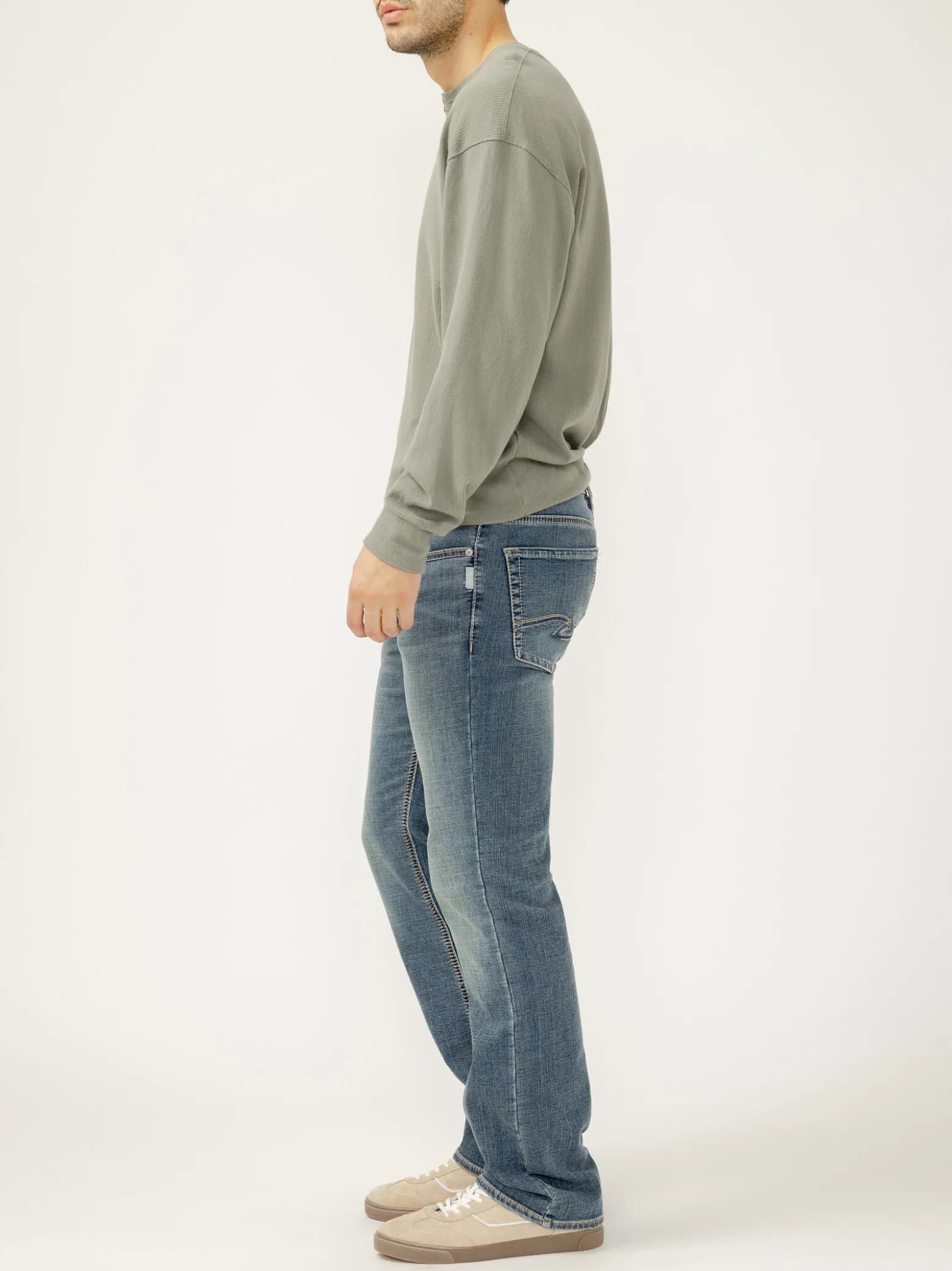 Jace Slim Fit Bootcut Knit Flex Jeans